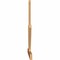 Ekena Millwork Saratoga Timber Gable Bracket, Western Red Cedar, 108"W x 40"H x 1 1/2"D x 3 1/2"F, 9/12 Pitch GBW108X40X0204SAR00SWR - alternate 3